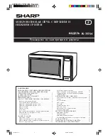 Sharp R-777H Installation Instructions Manual preview