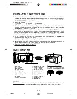 Preview for 51 page of Sharp R-777H Installation Instructions Manual