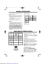 Preview for 9 page of Sharp R-795M Operation Manual With Cookbook