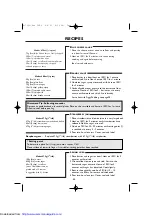 Preview for 66 page of Sharp R-795M Operation Manual With Cookbook