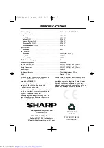 Preview for 69 page of Sharp R-795M Operation Manual With Cookbook