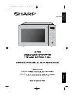 Preview for 1 page of Sharp R-798 Operation Manual With Cookbook