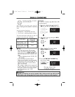 Предварительный просмотр 17 страницы Sharp R-798M Operation Manual