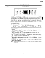 Предварительный просмотр 7 страницы Sharp R-7A53 Service Manual