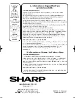 Preview for 42 page of Sharp R-8000GK Operation Manual