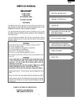 Preview for 5 page of Sharp R-820BK Service Manual