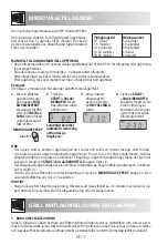 Preview for 150 page of Sharp R-822STWE Operation Manual