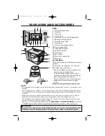 Preview for 4 page of Sharp R-82FBSTM Operation Manual With Cookbook