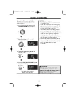 Preview for 19 page of Sharp R-82FBSTM Operation Manual With Cookbook