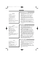 Preview for 56 page of Sharp R-82FBSTM Operation Manual With Cookbook