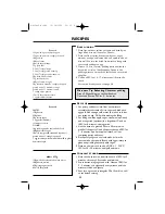 Preview for 58 page of Sharp R-82FBSTM Operation Manual With Cookbook