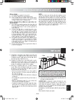 Preview for 185 page of Sharp R-82ST Operation Manual