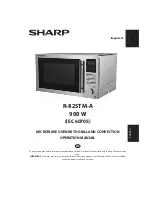 Sharp R-82STM-A Operation Manual preview