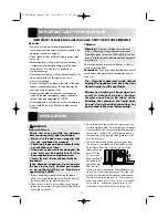 Preview for 6 page of Sharp R-83STM Operation Manual With Cookbook