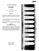 Preview for 3 page of Sharp R-8470 Service Manual