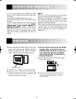 Preview for 8 page of Sharp R-852N Operation Manual With Cookbook