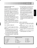 Preview for 35 page of Sharp R-852N Operation Manual With Cookbook