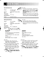 Preview for 76 page of Sharp R-852N Operation Manual With Cookbook