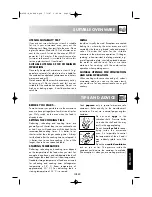 Preview for 29 page of Sharp R-85ST-A Operation Manual