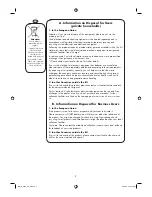 Preview for 3 page of Sharp R-85ST-AA Operation Manual