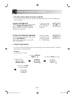 Preview for 20 page of Sharp R-85ST-AA Operation Manual