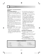 Preview for 38 page of Sharp R-85ST-AA Operation Manual