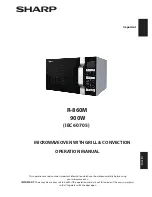 Sharp R-860M Operation Manual preview