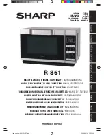 Preview for 1 page of Sharp R-861 Operation Manual