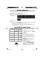 Preview for 9 page of Sharp R-86STM Operation Manual With Cookbook