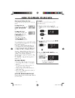 Preview for 12 page of Sharp R-86STM Operation Manual With Cookbook