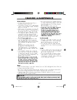 Preview for 39 page of Sharp R-86STM Operation Manual With Cookbook