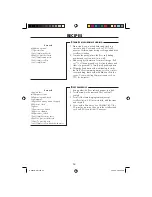 Preview for 56 page of Sharp R-86STM Operation Manual With Cookbook