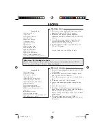 Preview for 59 page of Sharp R-86STM Operation Manual With Cookbook