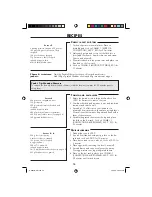 Preview for 60 page of Sharp R-86STM Operation Manual With Cookbook