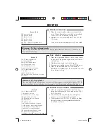 Preview for 62 page of Sharp R-86STM Operation Manual With Cookbook