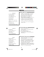 Preview for 64 page of Sharp R-86STM Operation Manual With Cookbook