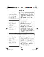 Preview for 66 page of Sharp R-86STM Operation Manual With Cookbook