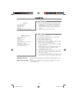 Preview for 67 page of Sharp R-86STM Operation Manual With Cookbook