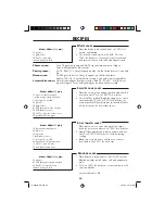 Preview for 68 page of Sharp R-86STM Operation Manual With Cookbook