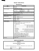 Preview for 4 page of Sharp R-870B Service Manual