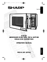 Sharp R-8730 Operation Manual preview