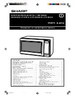 Preview for 1 page of Sharp r-877h Instructions For Use Manual