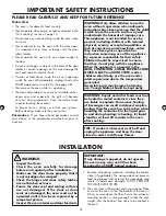 Preview for 6 page of Sharp R-890SLM Operation Manual With Cookbook