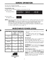 Preview for 9 page of Sharp R-890SLM Operation Manual With Cookbook