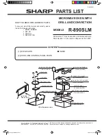 Preview for 41 page of Sharp R-890SLM Service Manual