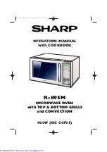 Preview for 1 page of Sharp R-895M Operation Manual With Cookbook