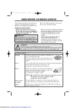 Preview for 31 page of Sharp R-895M Operation Manual With Cookbook