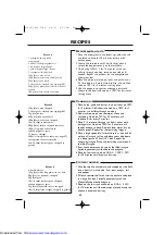 Preview for 62 page of Sharp R-895M Operation Manual With Cookbook