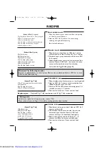 Preview for 70 page of Sharp R-895M Operation Manual With Cookbook