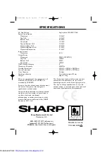 Preview for 72 page of Sharp R-895M Operation Manual With Cookbook